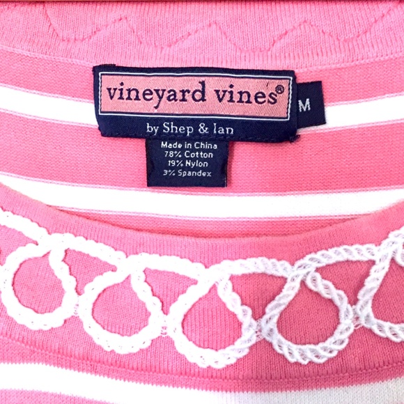 Vineyard Vines Nautical Striped Sweater Tank Top - Picture 3 of 6
